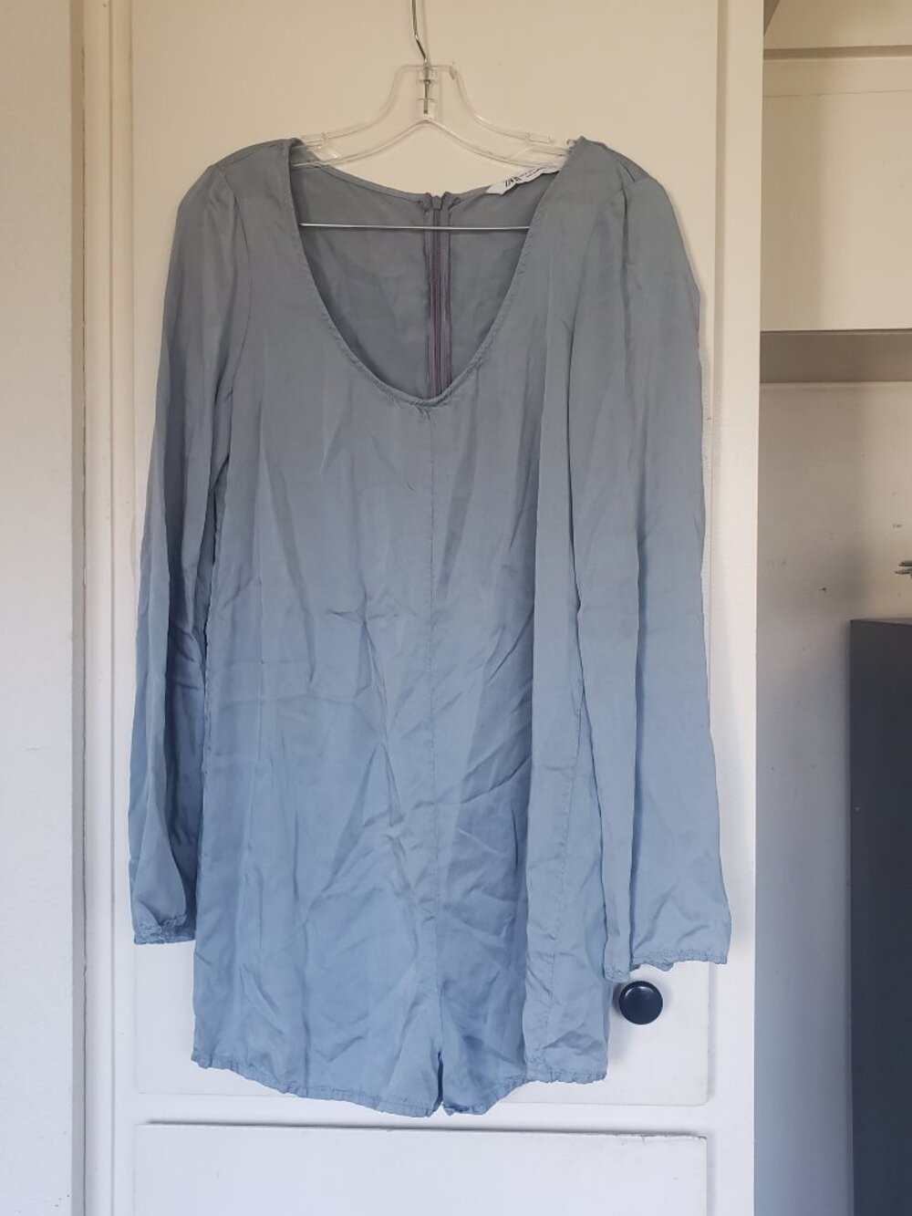 Zara Periwinkle Blue Shorts Suite Size Med